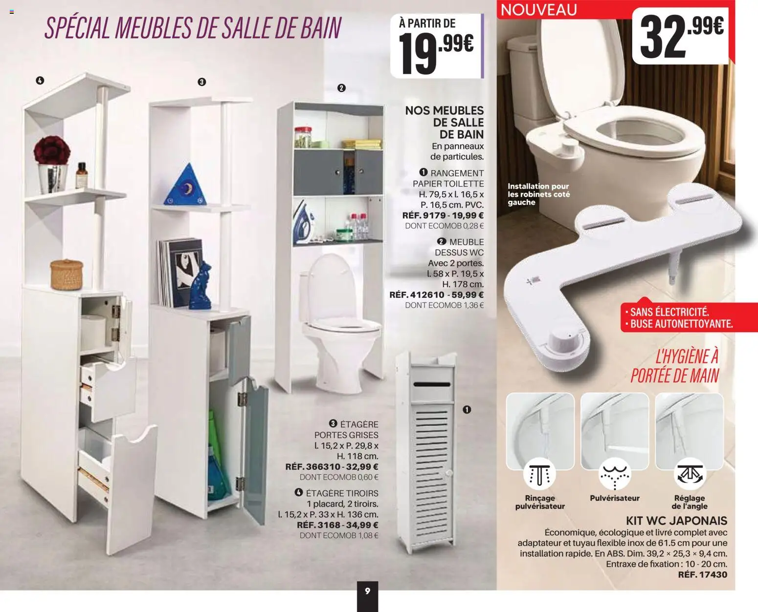Prévisualisation de Shopix Catalogue Autome-Hiver 2026/2027 du magasin Shopix formulaire valide 01/09/2026 - Livre, Meuble, Adaptateur, Étagère, Papier toilette, Tuyau, Tiroirs, Pulvérisateur