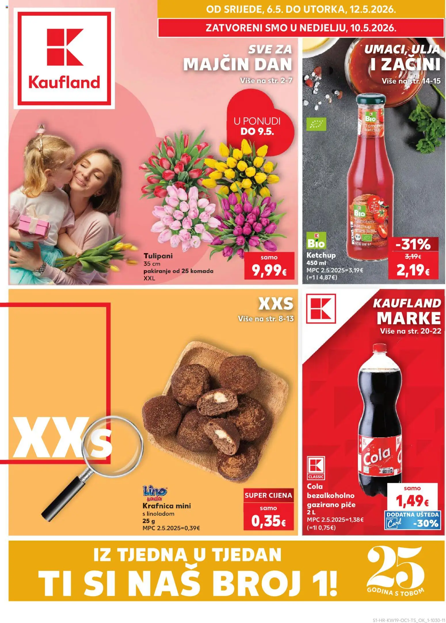 Pregled letka Slavonski Brod trgovine Kaufland vrijedi od 06.05.2026