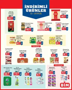BİM BİM Katalog 12.09.2026 - Broşürünün önizlemesi