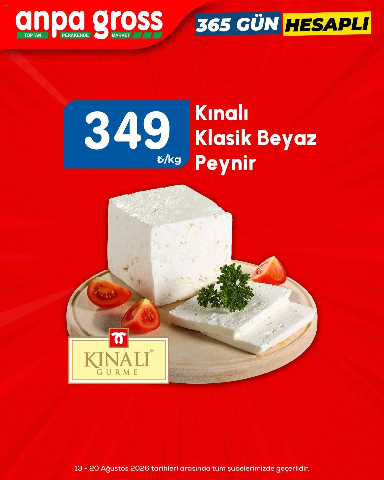Anpa Gross Anpa Gross Katalog 13.08.2026 - Broşürünün önizlemesi - Peynir