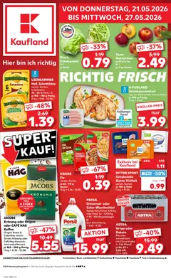 Vorschau von dem Prospekt des Geschäftes Kaufland, gültig ab dem 21.05.2026