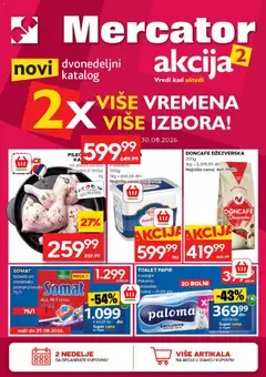 Pregled Mercator kataloga - važi od 17.08.2026