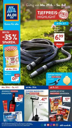 Vorschau von dem Prospekt des Geschäftes Aldi Süd, gültig ab dem 29.06.2026