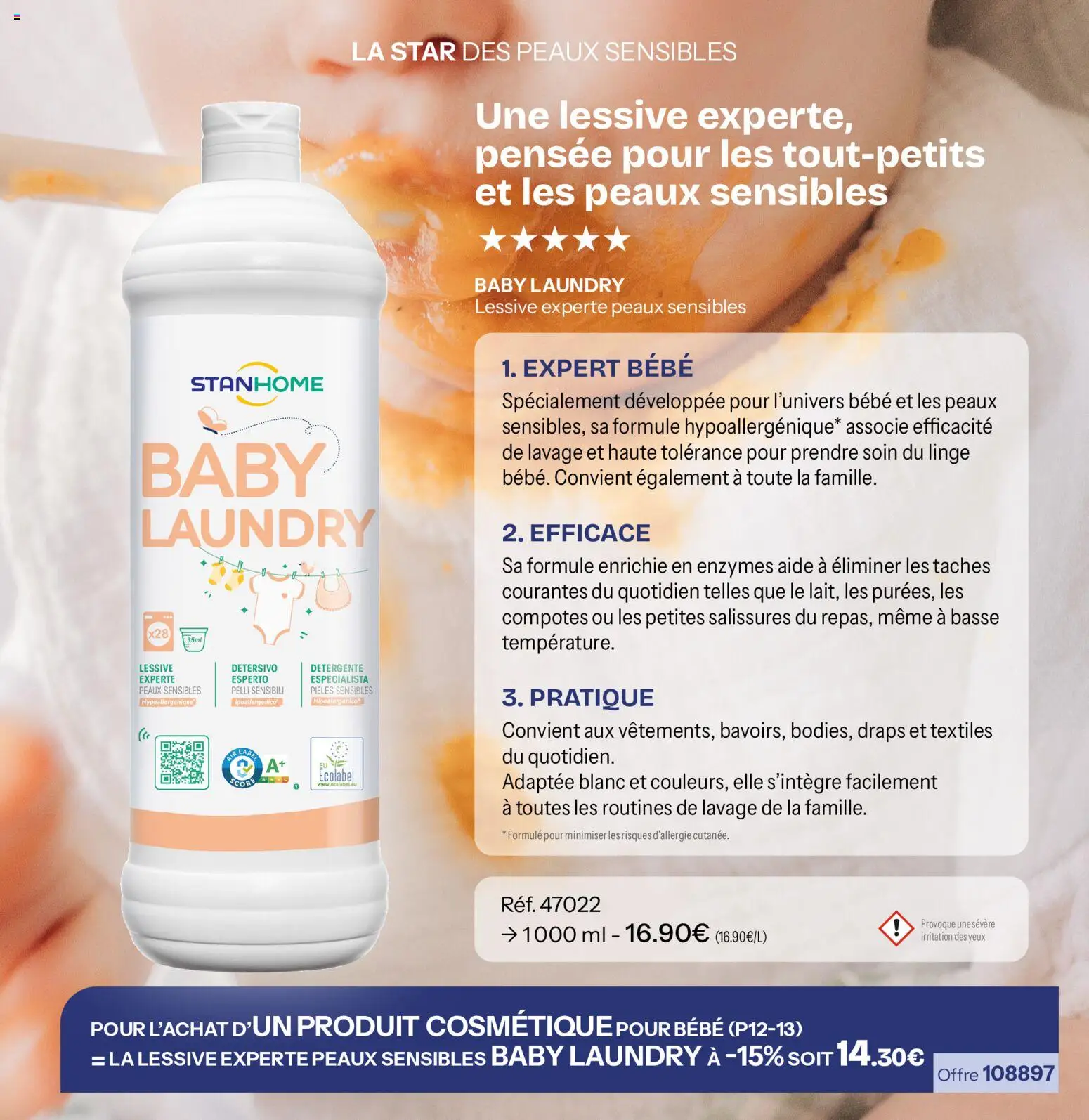 Prévisualisation de Stanhome catalogue du magasin Stanhome formulaire valide 31/08/2026 - Lessive