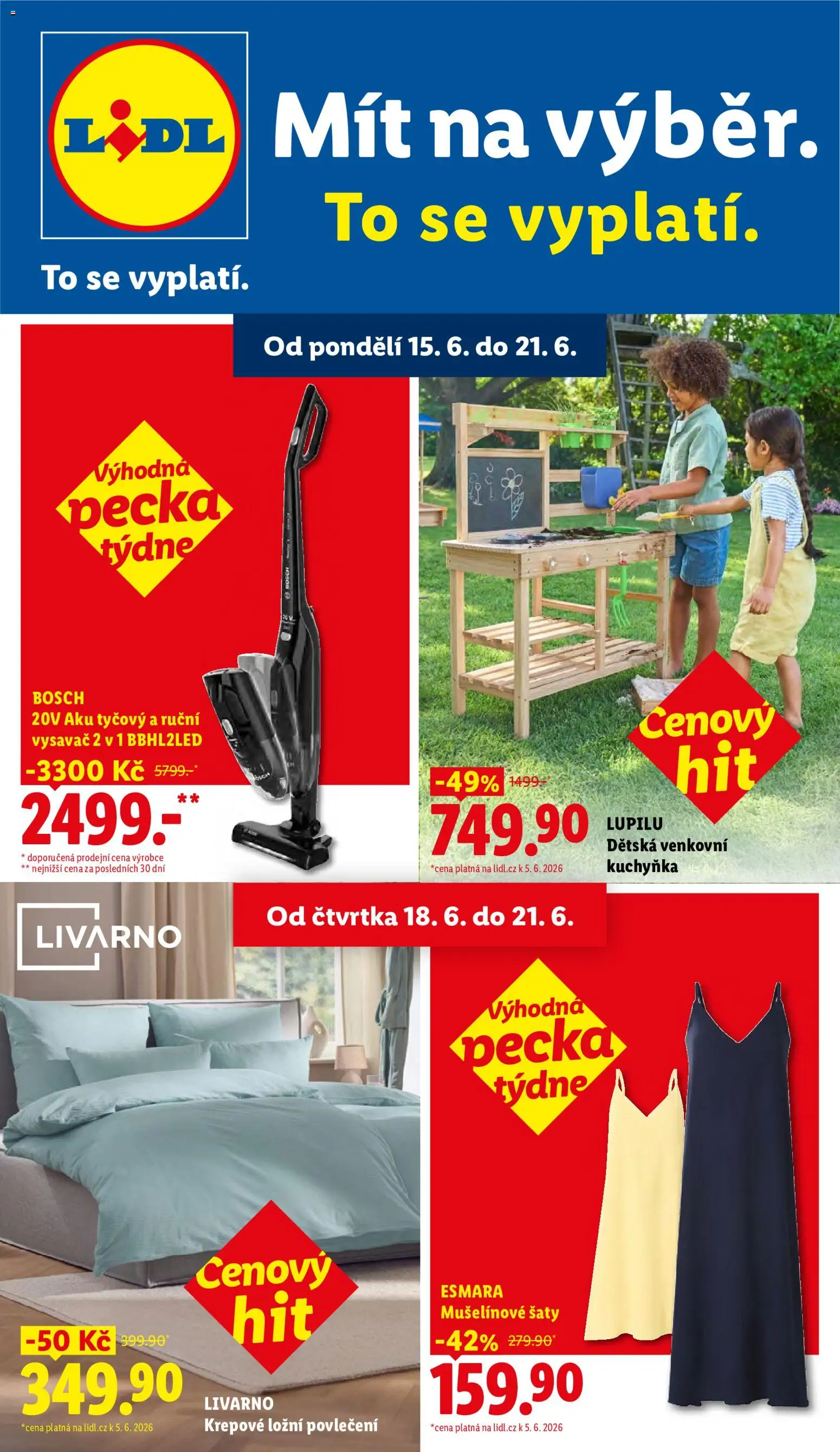 Náhled nabídky: Lidl Lidl leták - Spotřební zboží platný od 15.06.2026