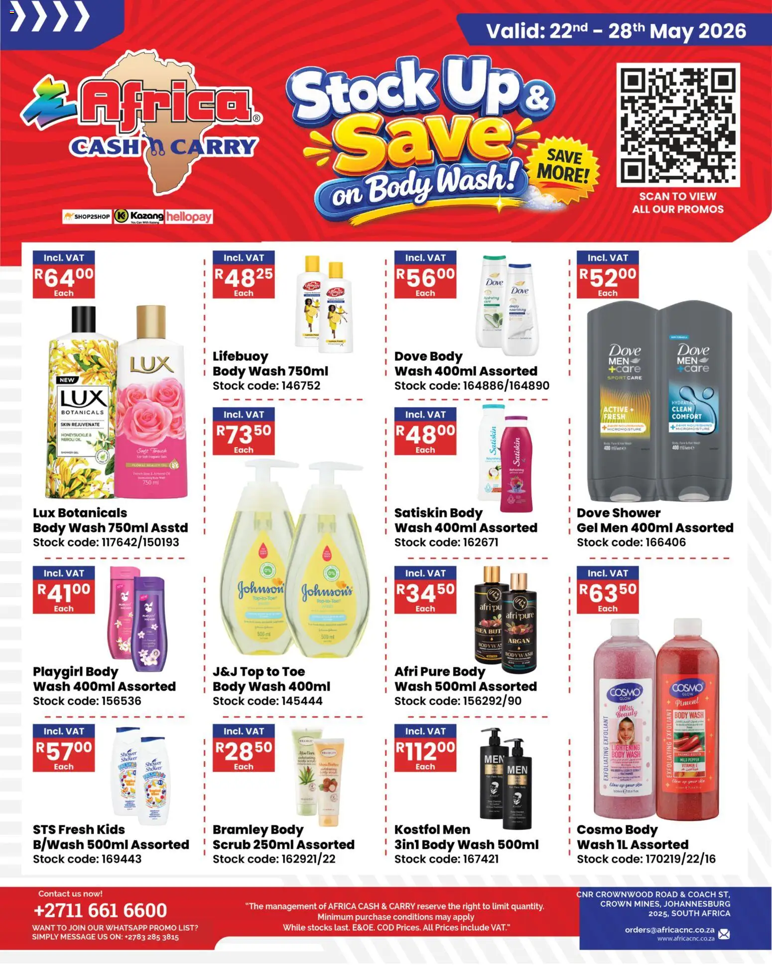 Preview of Africa Cash & Carry flyer valid from 22/05/2026