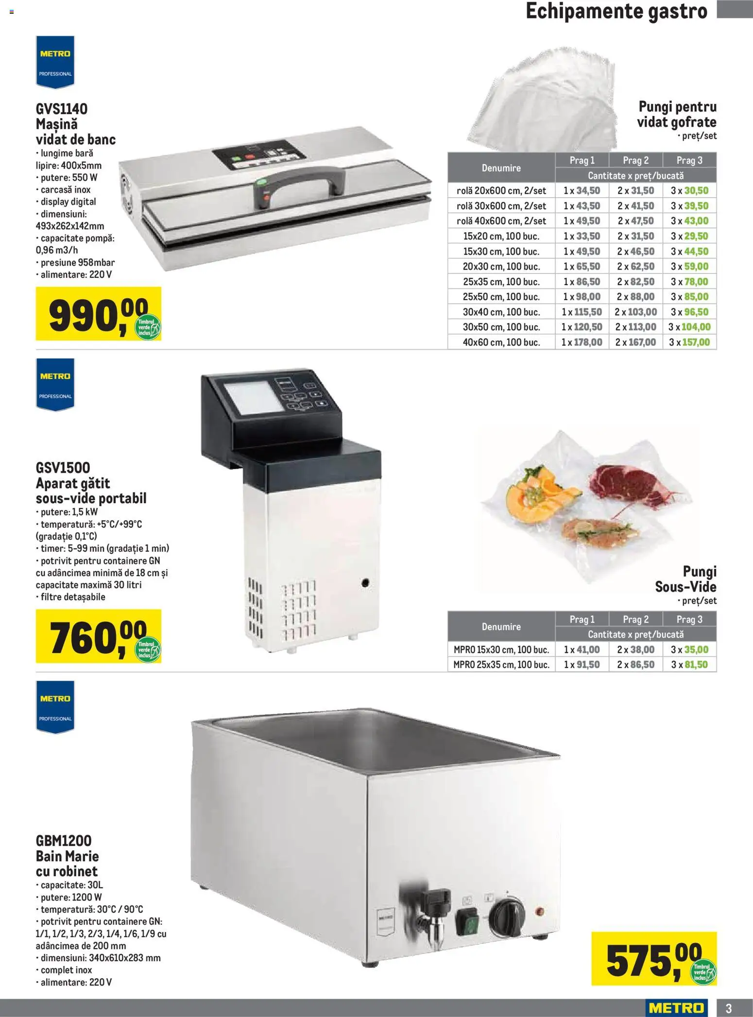 Previzualizarea de cataloage: Metro Metro Catalog Echipamente Pentru Horeca valabil de la 01.07.2026