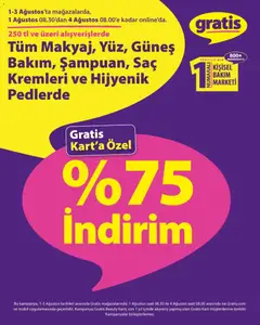 Gratis Gratis Katalog 01.08.2026 - Broşürünün önizlemesi