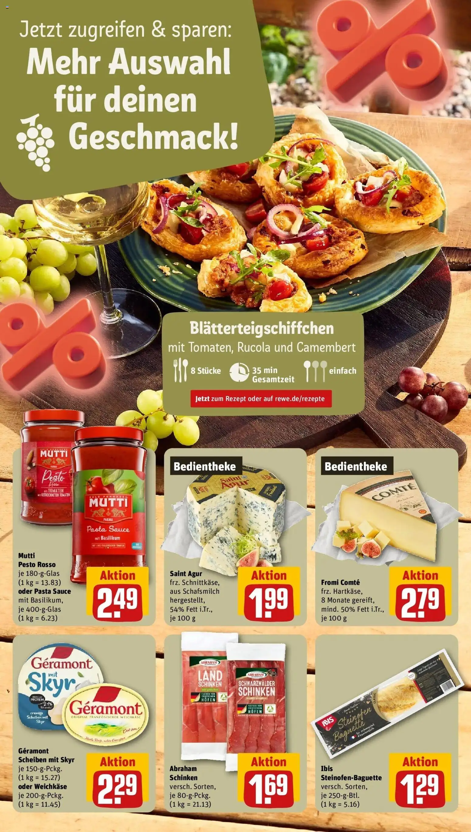 Vorschau von dem Prospekt des Geschäftes Rewe, gültig ab dem 12.10.2026