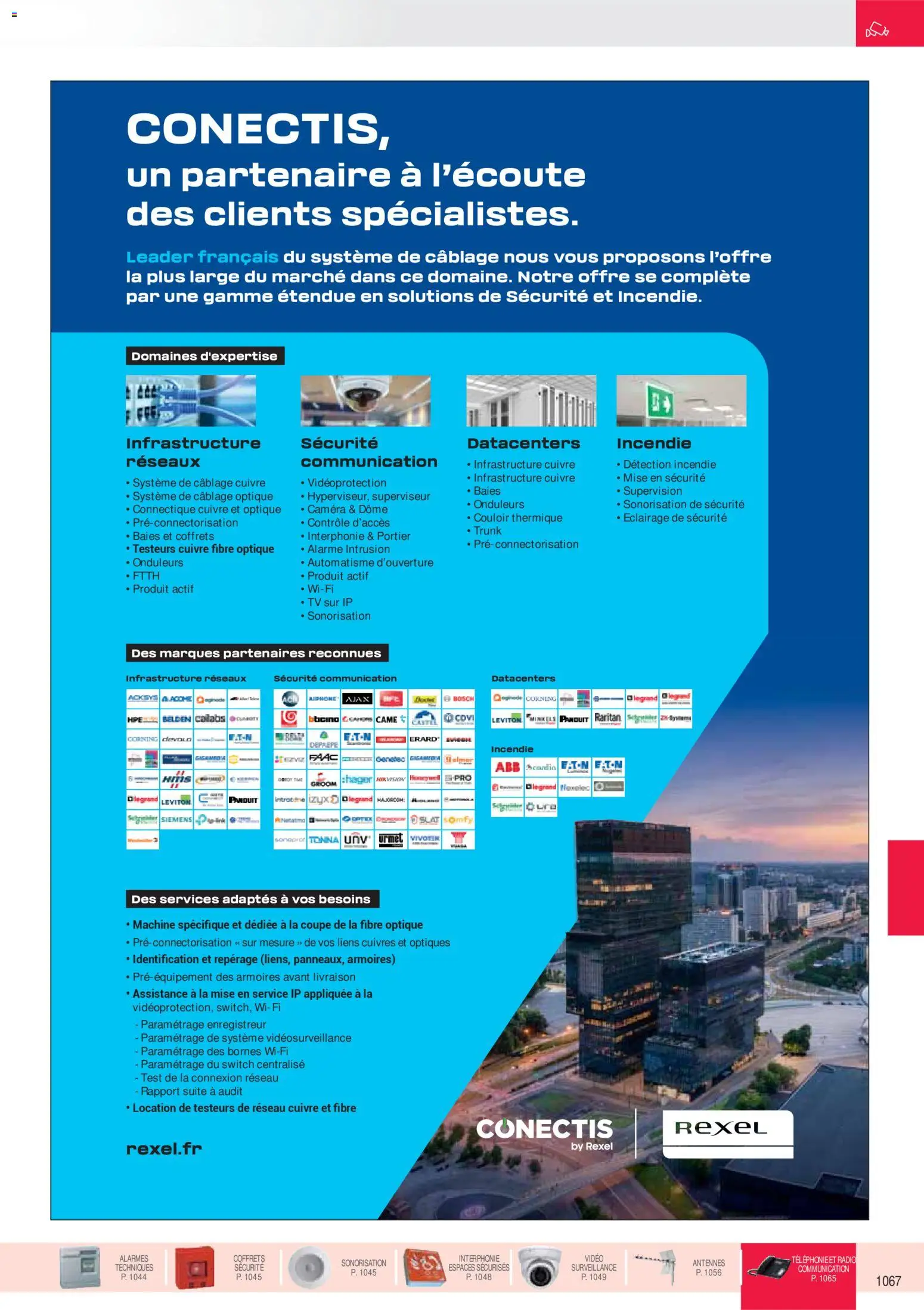 Prévisualisation de Brochure sécurité, communication du magasin Rexel formulaire valide 18/11/2025 - Vidéo, Radio, Éclairage, Caméra, Portier