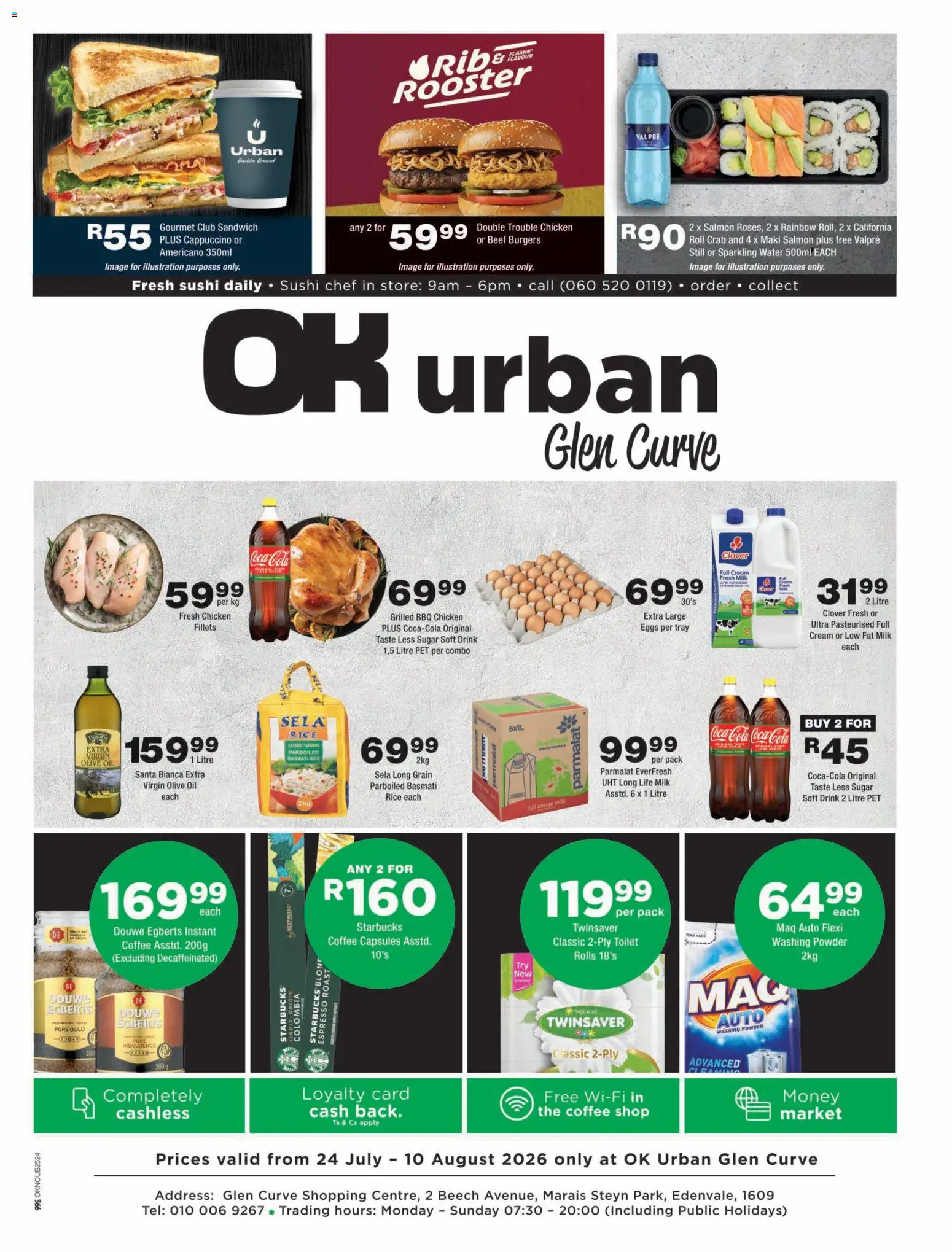 Preview of OK Foods flyer valid from 24/07/2026