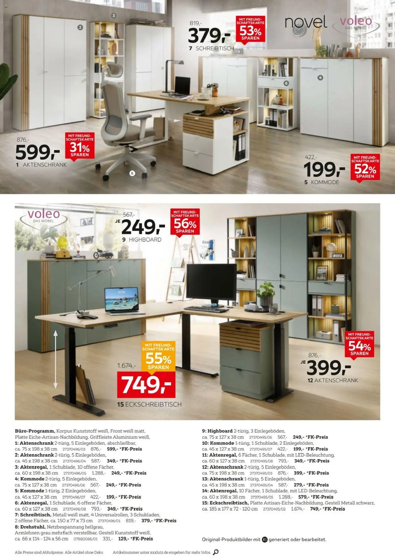 Vorschau von dem Prospekt des Geschäftes XXXLutz, gültig ab dem 24.10.2026 - Kommode, HIghboard