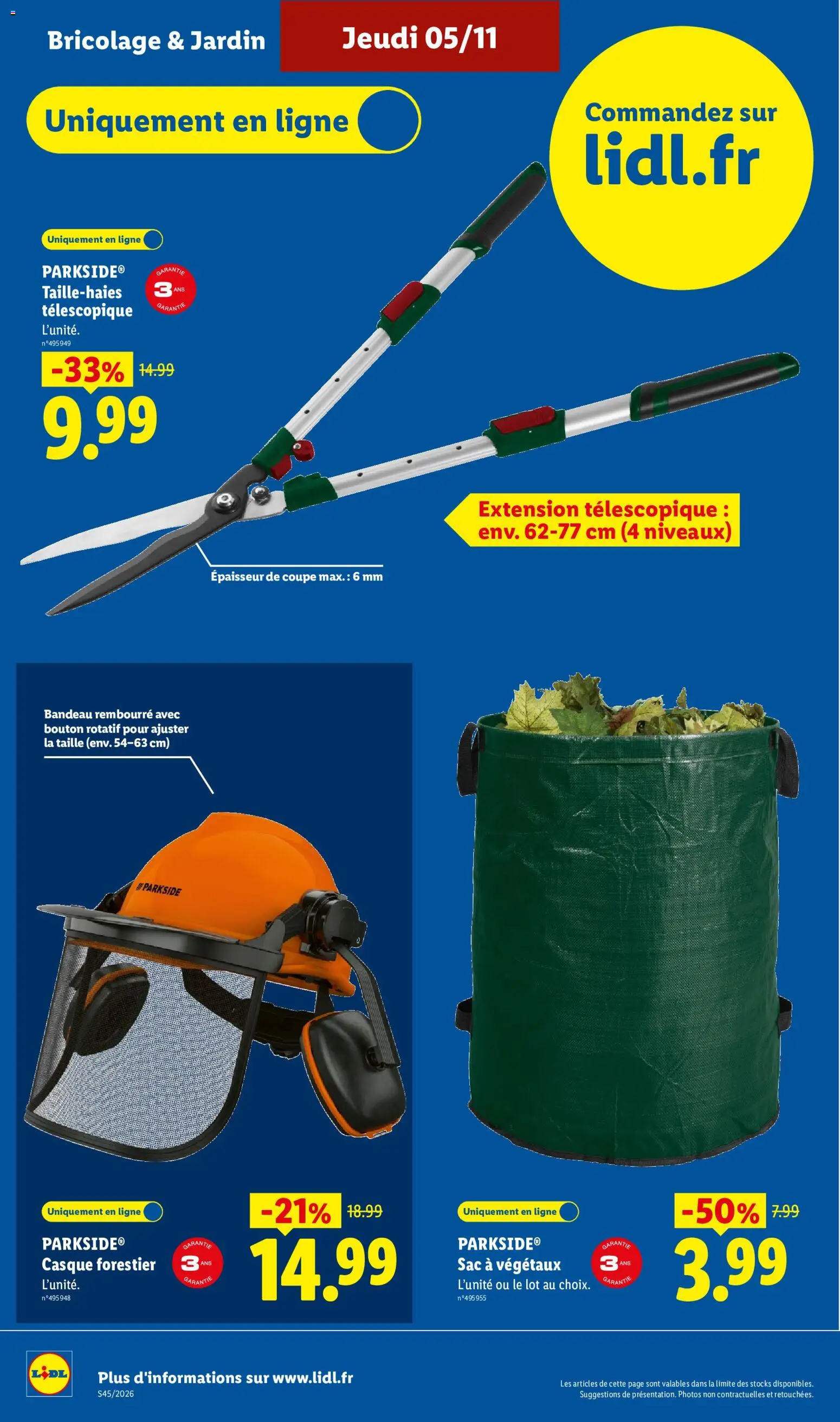 Prévisualisation de LIDL catalogue du magasin LIDL formulaire valide 05/11/2026