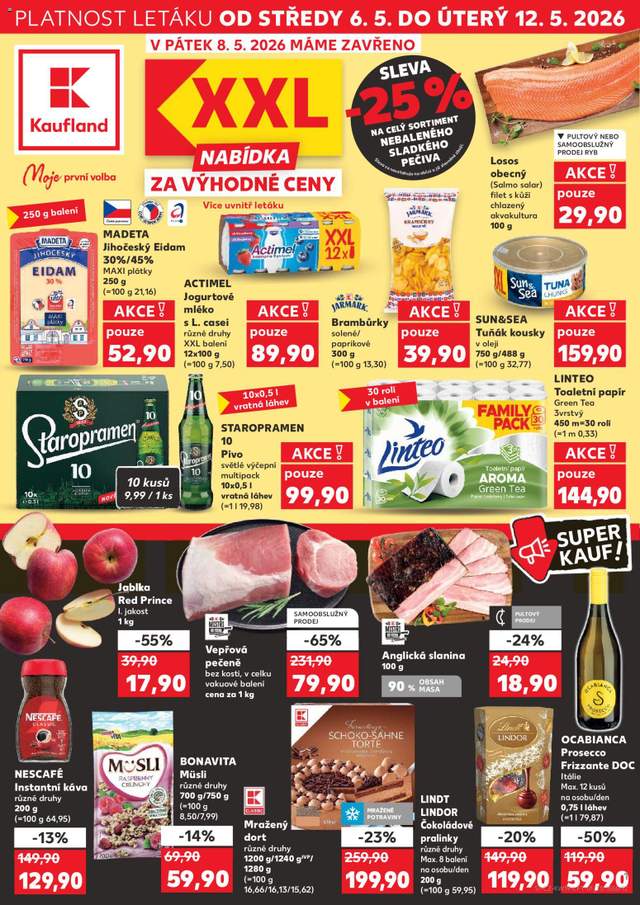 Nový Kaufland leták od 06.05.
