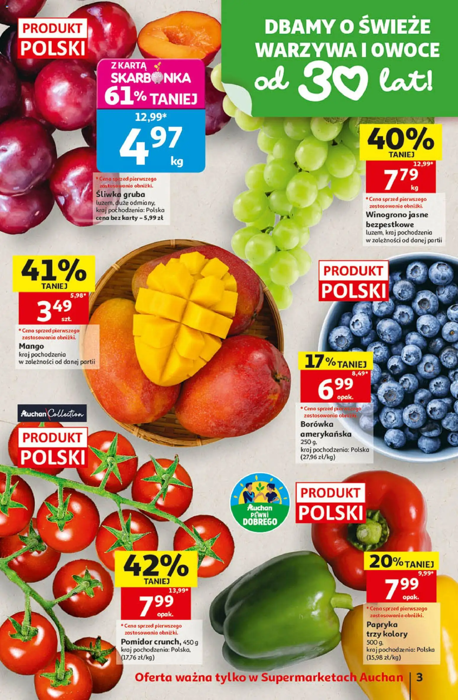 Pogląd gazetki "Auchan gazetka" ze sklepu Auchan ważnej od 03.09.2026