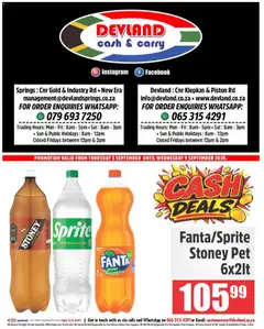 Preview of Devland flyer valid from 03/09/2026