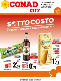 Anteprima dell'opuscolo Conad volantino City Campania dal negozio Conad valido da 16/07/2026