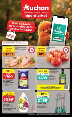 Auchan - Auchan akciós újság Szolnok megtekintése, amely érvényes 2026.10.22.-től