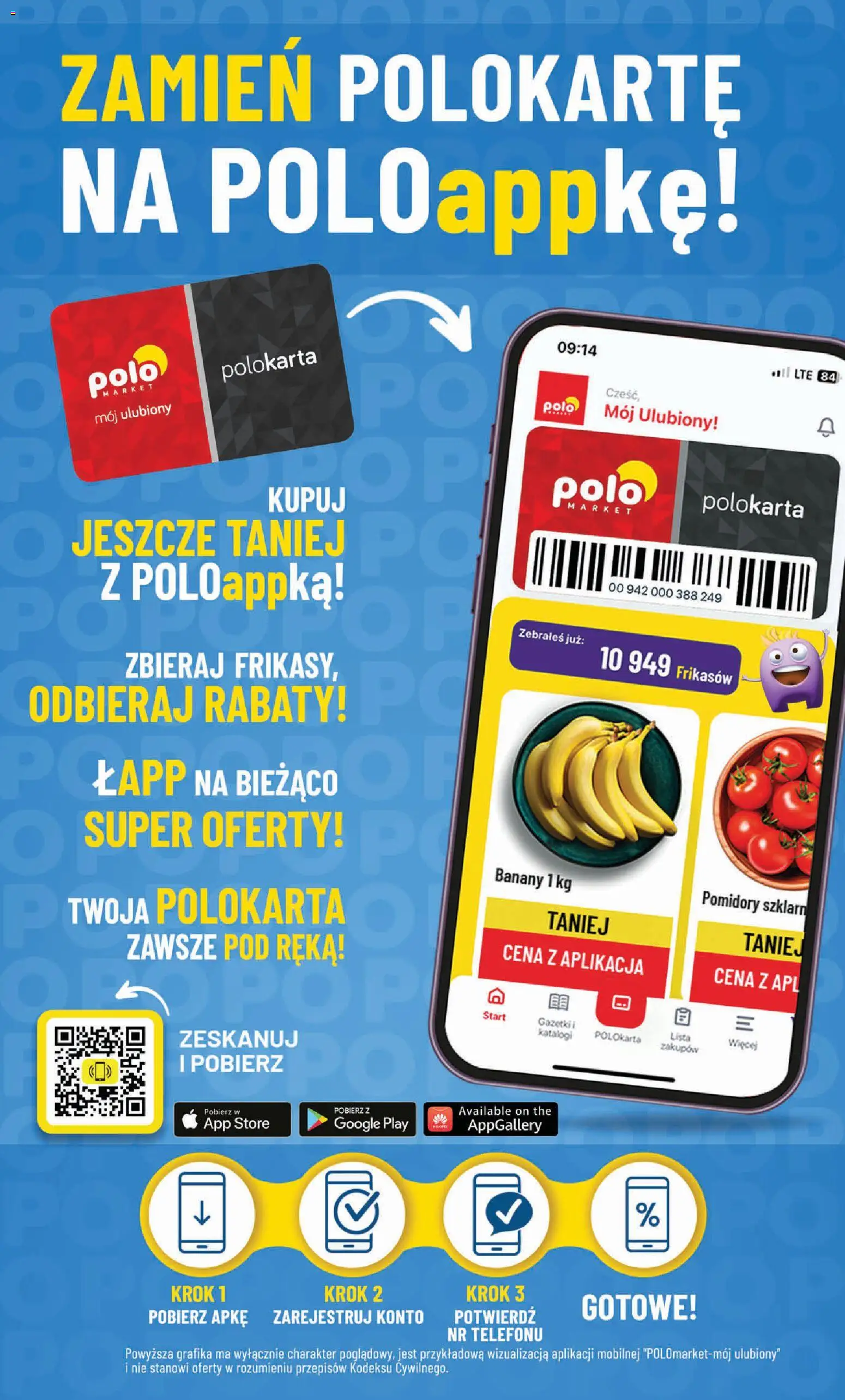 Pogląd gazetki "POLOmarket gazetka - Frikasowe Hity" ze sklepu POLOmarket ważnej od 30.09.2026