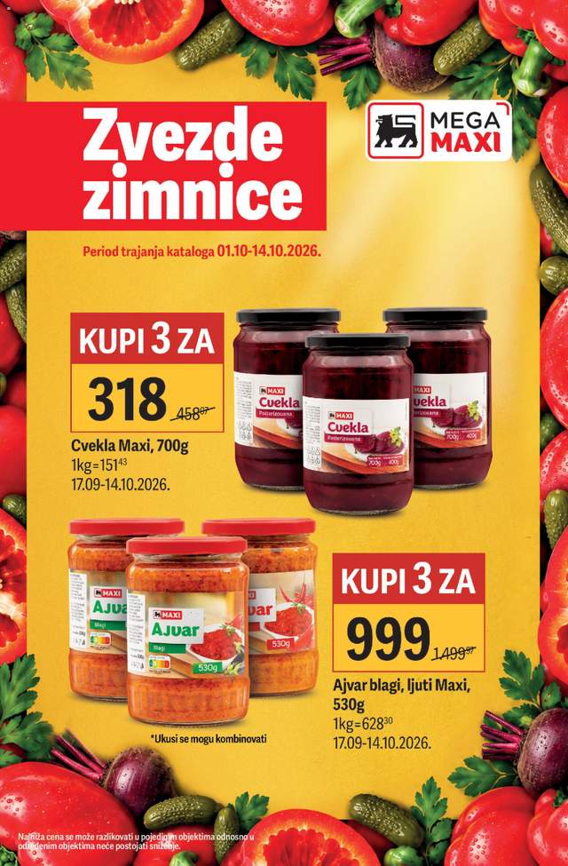 Novi Mega Maxi katalog od 01.10.
