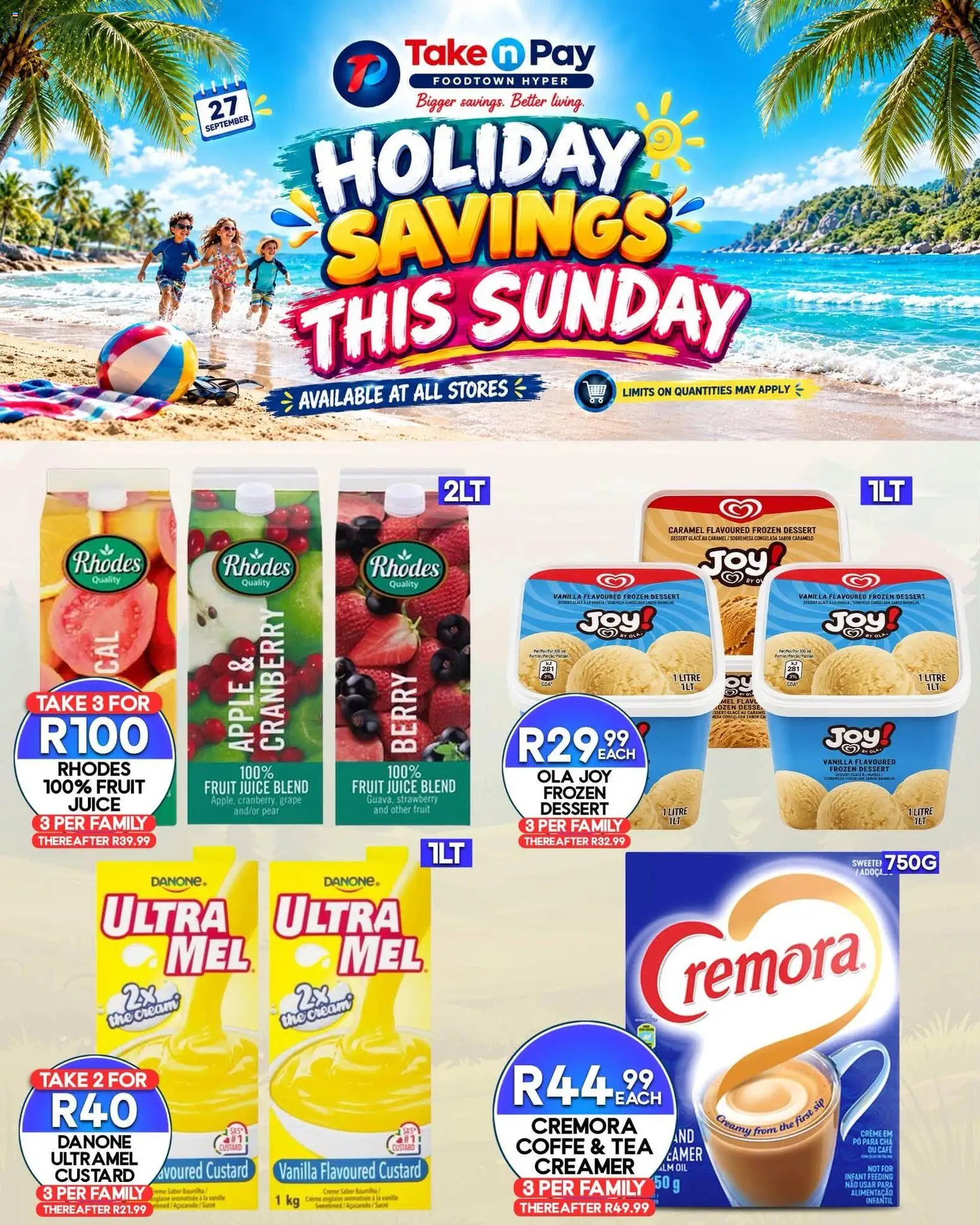 Preview of Take n Pay flyer valid from 27/09/2026