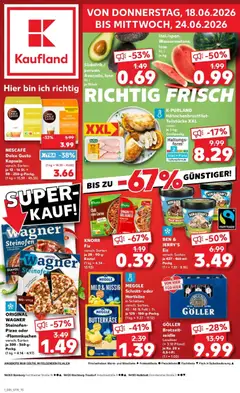 Vorschau von dem Prospekt des Geschäftes Kaufland, gültig ab dem 18.06.2026