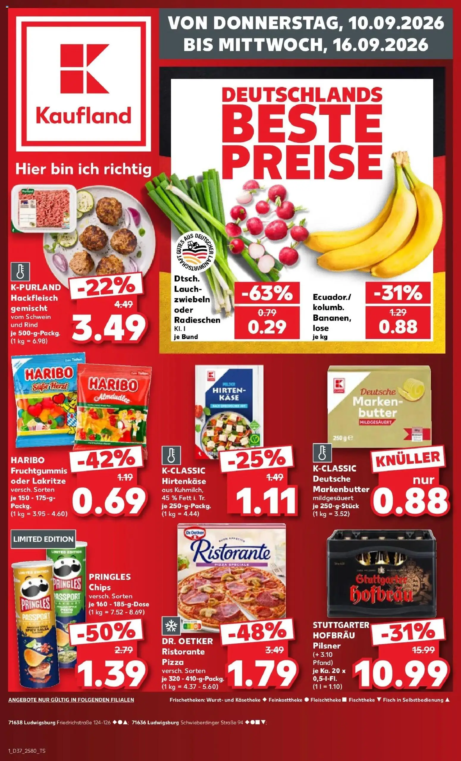 Vorschau von dem Prospekt des Geschäftes Kaufland, gültig ab dem 10.09.2026