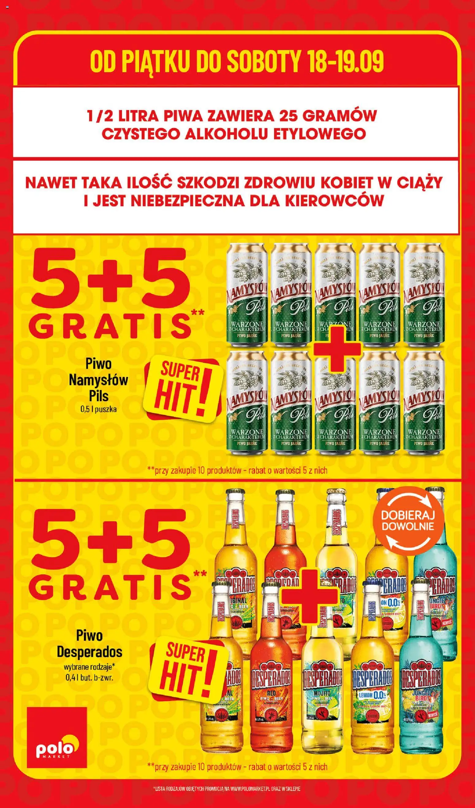 Pogląd gazetki "POLOmarket gazetka - Super Hity" ze sklepu POLOmarket ważnej od 17.09.2026