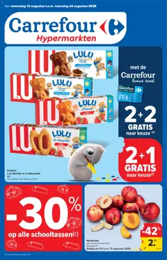 Voorbeeld van Carrefour folder week 33 van winkel Carrefour geldig vanaf 12/08/2026
