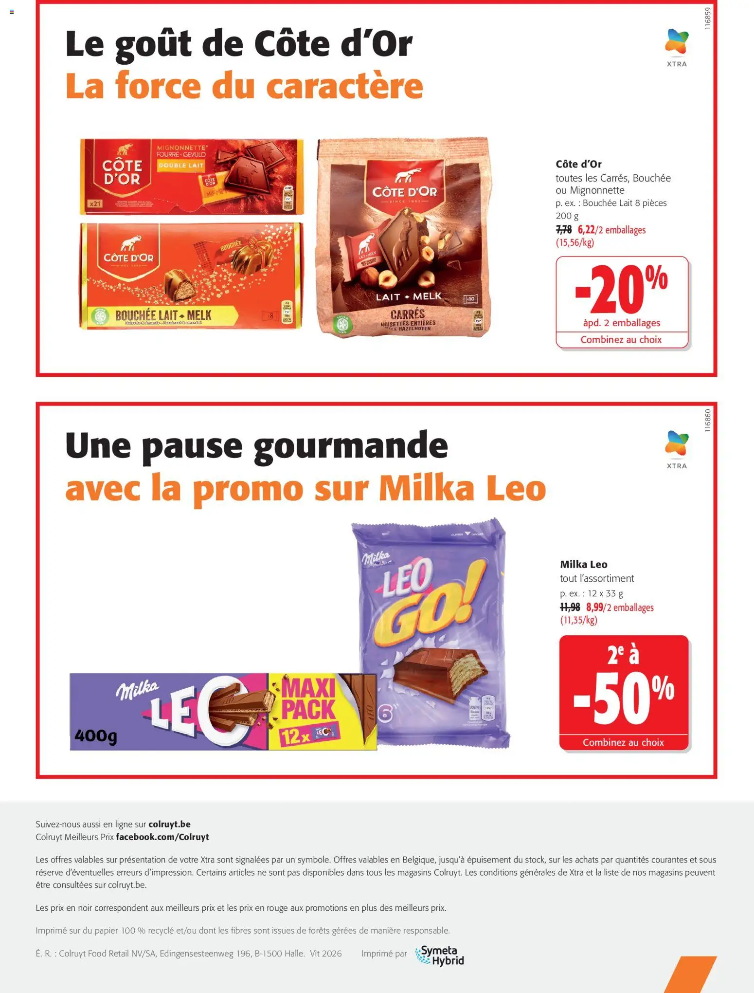 Prévisualisation de Colruyt Toutes les offres du magasin Colruyt formulaire valide 23/09/2026 - Lait