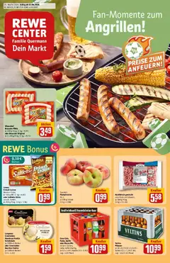 Vorschau von dem Prospekt des Geschäftes Rewe, gültig ab dem 21.06.2026
