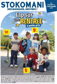 Prévisualisation de Stokomani catalogue du magasin Stokomani formulaire valide 12/08/2026