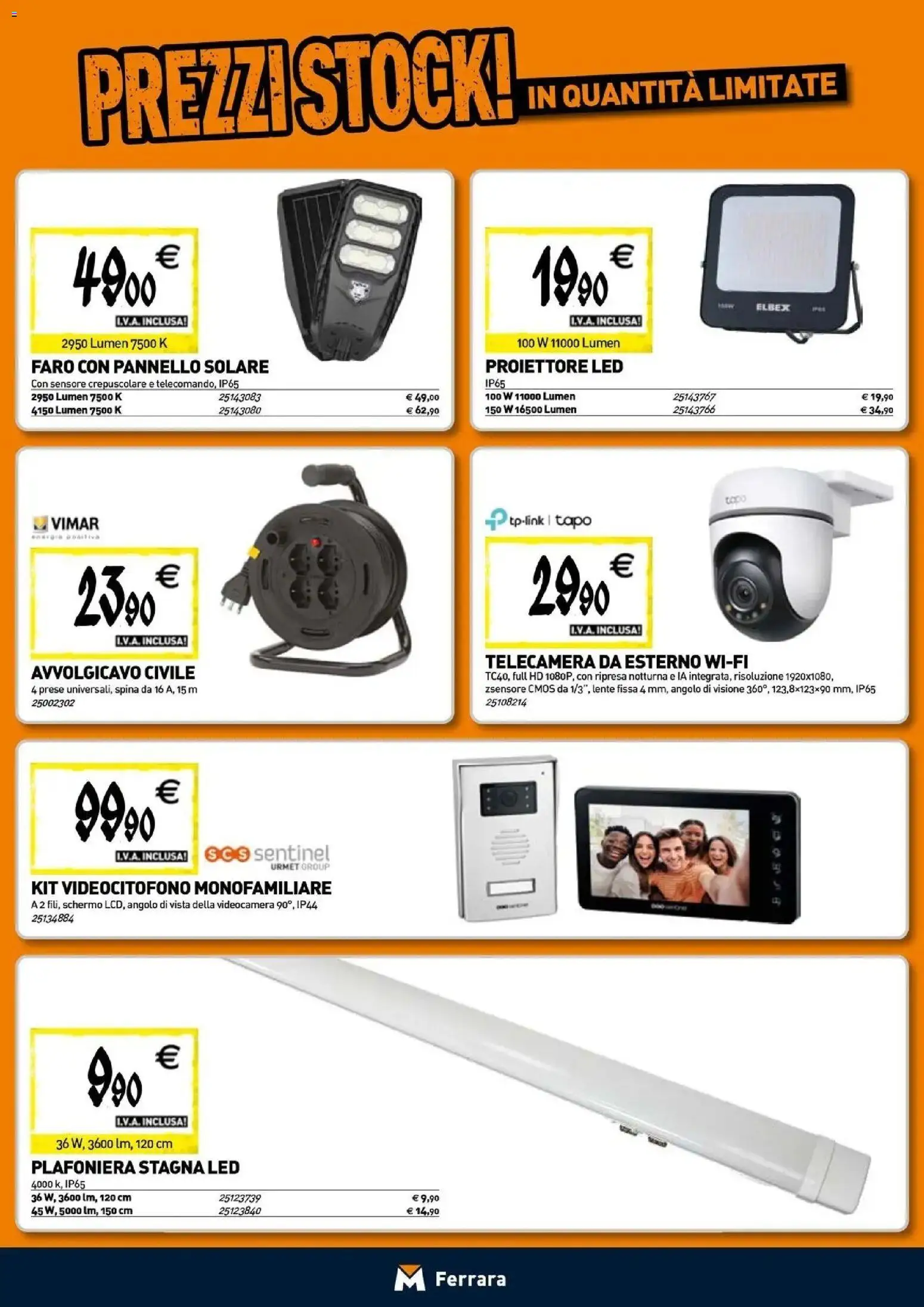 Anteprima dell'opuscolo TECNOMAT catalogo Ferrara dal negozio TECNOMAT valido da 29/10/2026