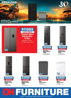 Preview of OK Furniture flyer valid from 07/09/2026