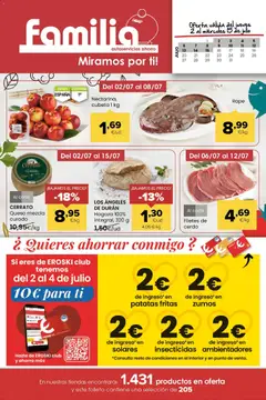 Vista previa del folleto de la tienda Eroski válido desde el 02/07/2026 