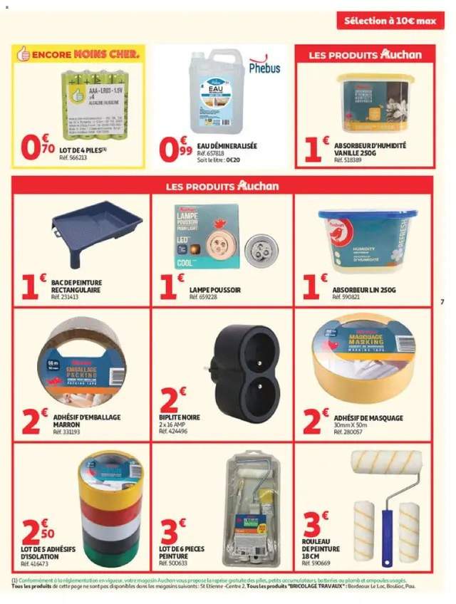 Nouveau catalogue Auchan à partir du 15/09