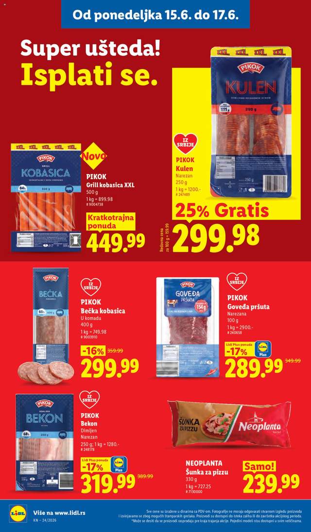 Novi Lidl katalog od 11.06.