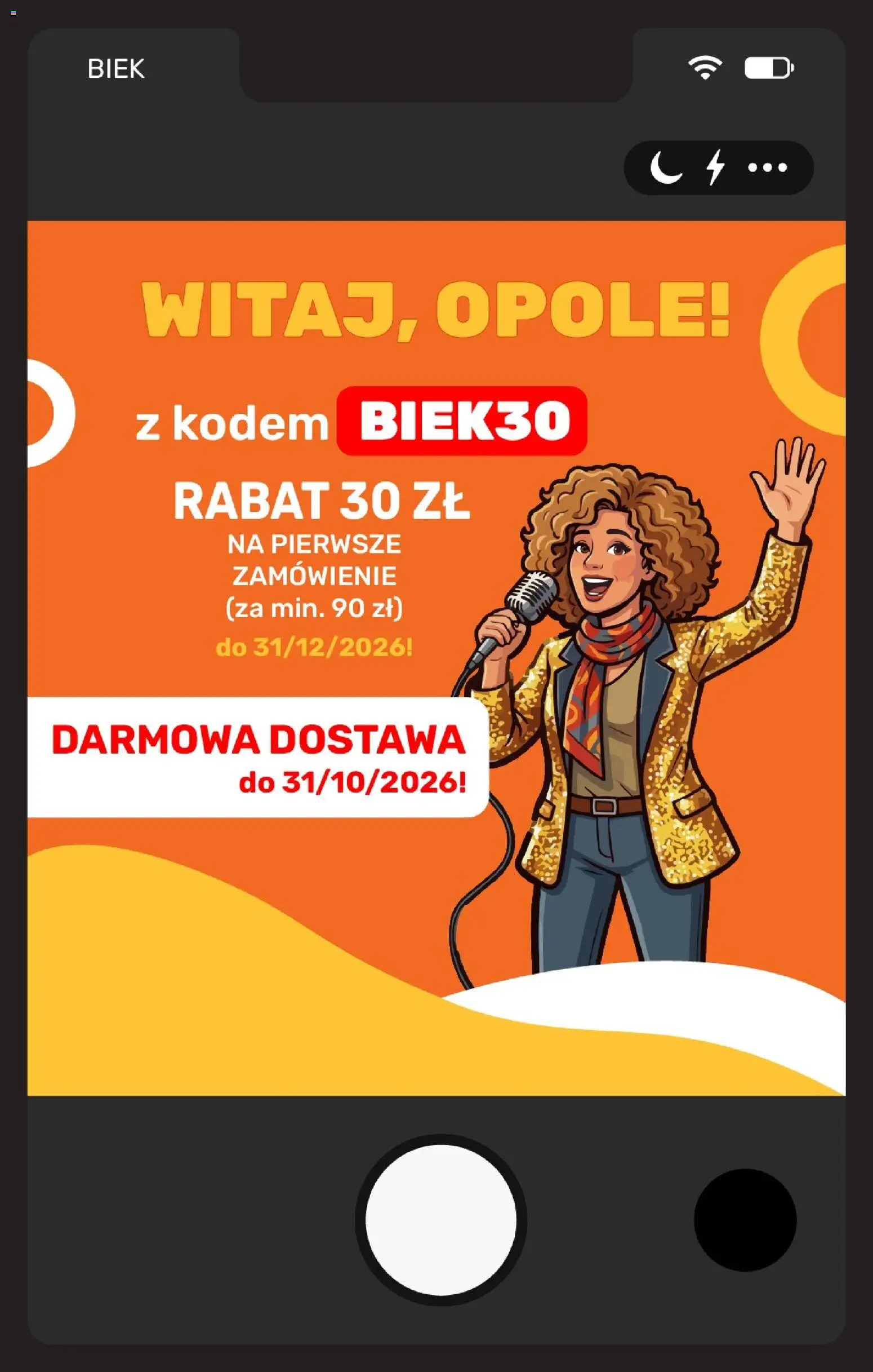 Pogląd gazetki "Biedronka gazetka - Biek" ze sklepu Biedronka ważnej od 16.10.2026