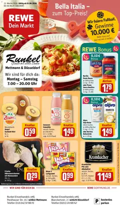 Vorschau von dem Prospekt des Geschäftes Rewe, gültig ab dem 01.06.2026
