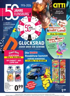Vorschau von dem Prospekt des Geschäftes CITTI Markt, gültig ab dem 24.06.2026