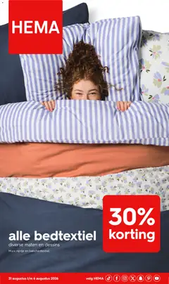 Voorbeeld van Hema Folder / Publicité van winkel Hema geldig vanaf 31/08/2026
