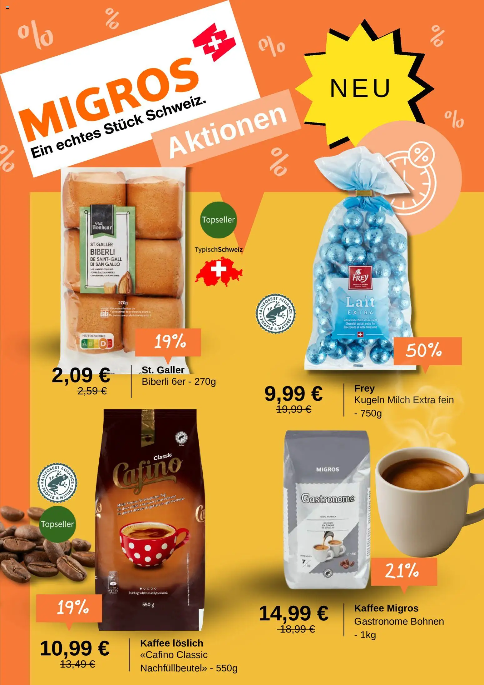 Vorschau von dem Prospekt des Geschäftes Migros, gültig ab dem 09.06.2026