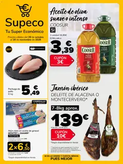 Vista previa del folleto de la tienda Supeco válido desde el 29/10/2026 