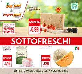 Anteprima dell'opuscolo Pan volantino dal negozio Pan valido da 03/08/2026