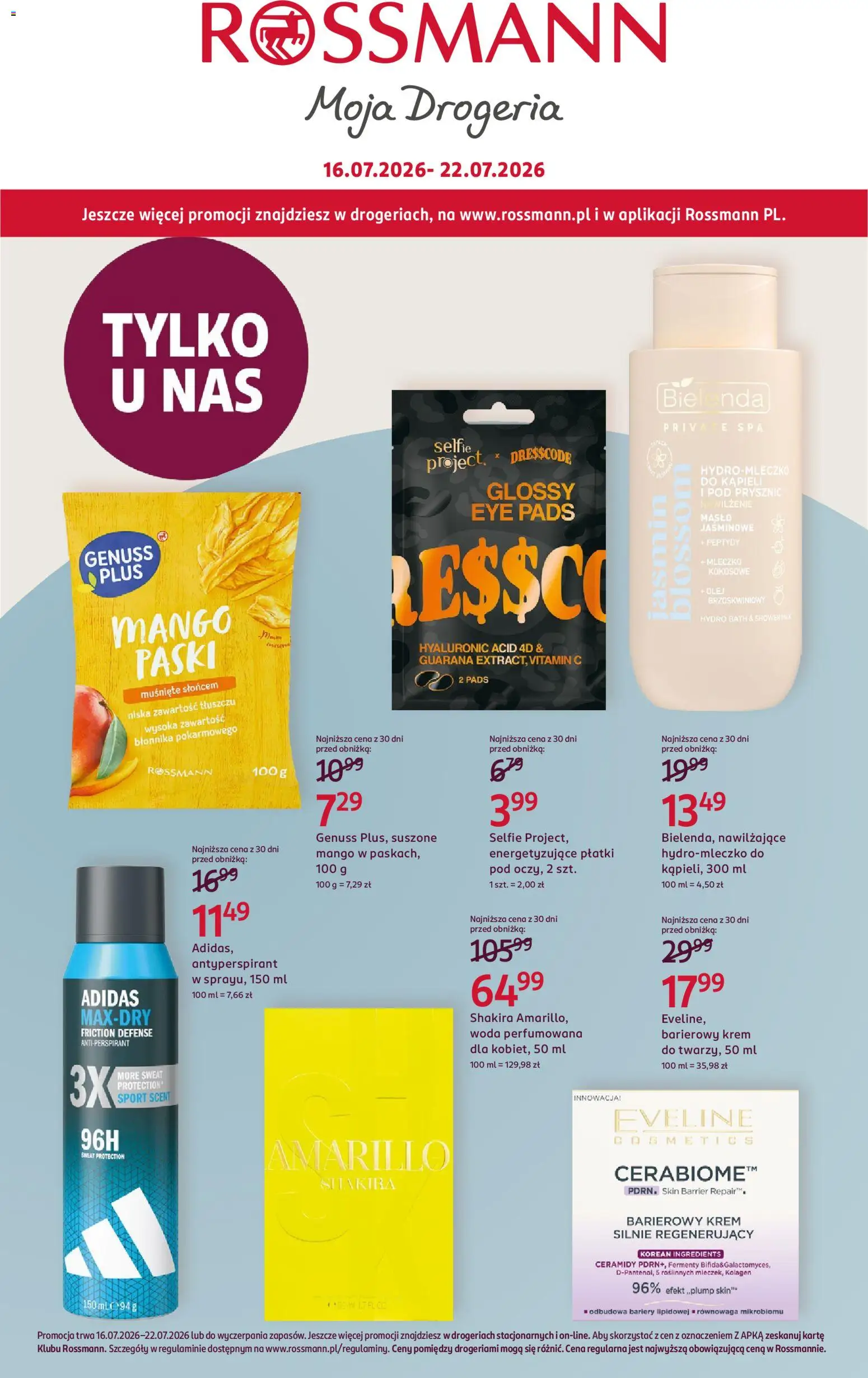 Pogląd gazetki "Rossmann gazetka" ze sklepu Rossmann ważnej od 16.07.2026