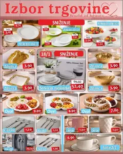 Pregled letka Izbor trgovine dodatak trgovine Izbor trgovine vrijedi od 15.05.2026