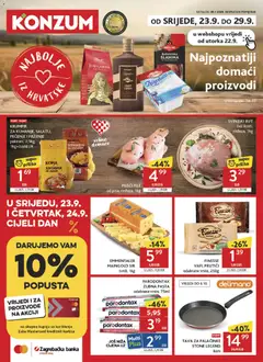 Konzum HR - Konzum HR akciós újság megtekintése, amely érvényes 2026.09.23.-től