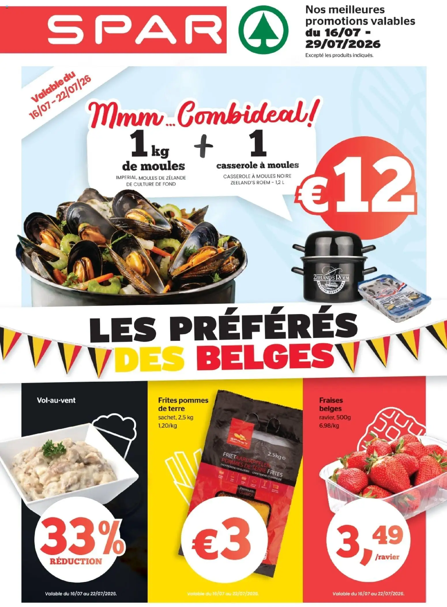 Voorbeeld van Spar Express Publicité van winkel Spar Express geldig vanaf 16/07/2026