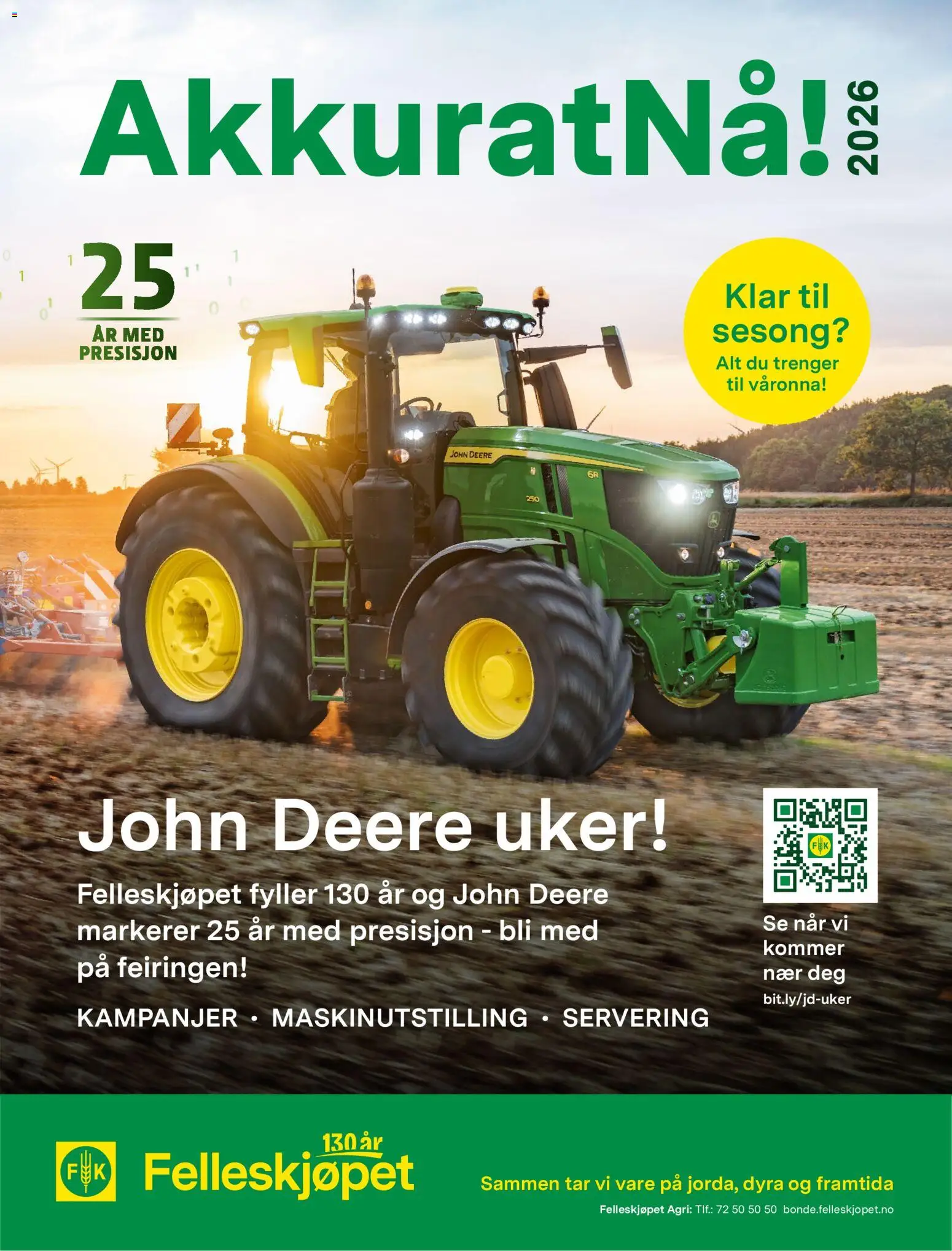 Forhåndsvis Felleskjøpet kundeavis fra butikk Felleskjøpet gyldig fra 18/03/2026