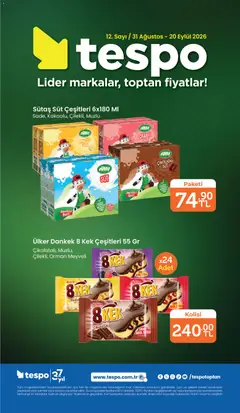 Tespo Tespo Katalog 31.08.2026 - Broşürünün önizlemesi